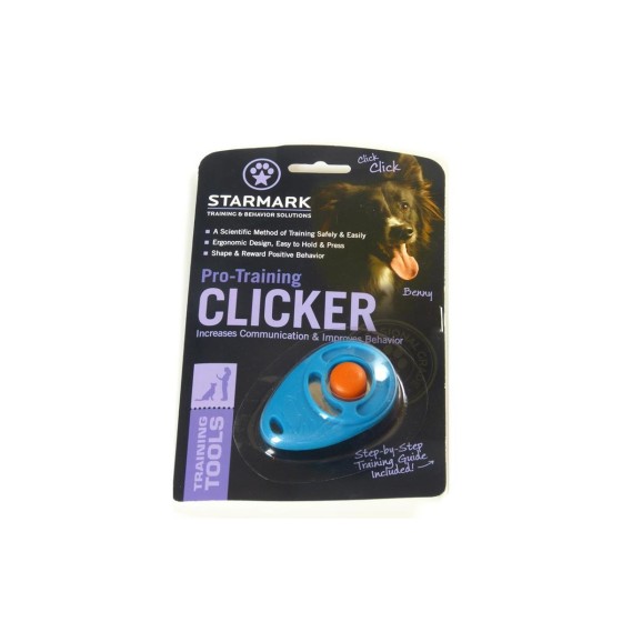Starmark Pro-Training Clicker Türkis-Orange