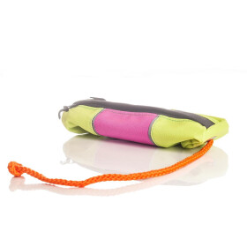 Futterdummy, Snackdummy, grün-pink mit...