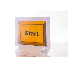 12er-Set Schilderhalter  für Rally-Obedience für A4- und A5 Querformat-Schilder