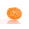 TPR-Noppenball, Football in zwei Farben, mit Quitscher Farbe: orange Größe: 11cm