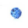 Vollgummi-Gitterball  Farbe: blau Größe: 9cm