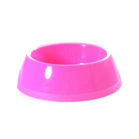 Einfacher Fressnapf aus Kunststoff für Unterwegs und...