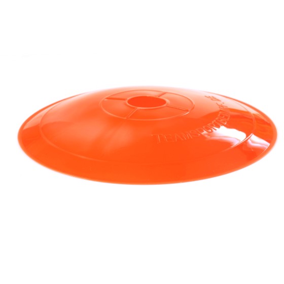 flache Markierteller, 20cm Durchmesser, Farbe Orange