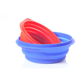 faltbarer Silikonfressnapf, Trinknapf für Unterwegs