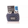 DOOG Walkie Pouch - Stella Kotbeutel-Spender Farbe navy / polka dot