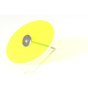 Target, plexiglas Größe M (9 cm) neongrün