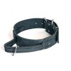 Breites Lederhetzhalsband mit Griff