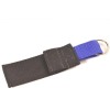 Schlüsselanhänger, klein aus Gurtband, zweifarbig mit Tasche