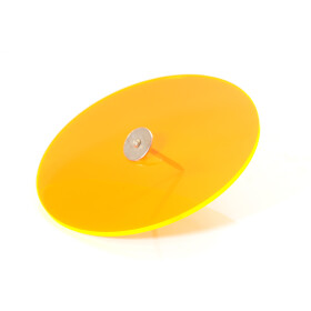 Target, plexiglas Größe L (13 cm) neonorange