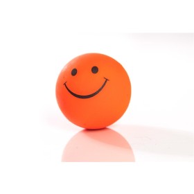 Smilley-Moosgummiball, 72mm, neonorange