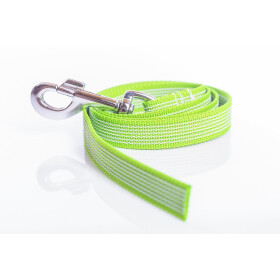 Leine, gummiert, 20mm breit,  ohne Handschlaufe...